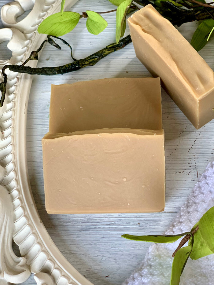 [Unscented] Pine Tar Goats Milk Bar Soap