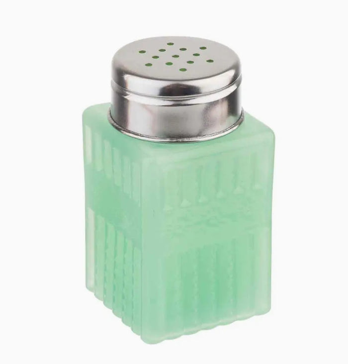Jadeite Glass 2oz Salt And Pepper set of 2