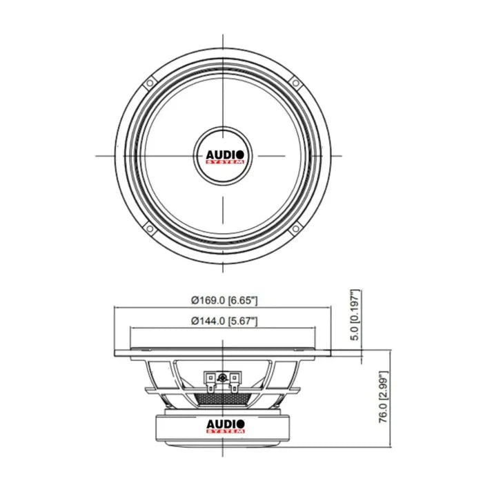 Audio System Italy-KF-7-6.5" (16,5cm) Tiefmitteltöner-masori-kaufen