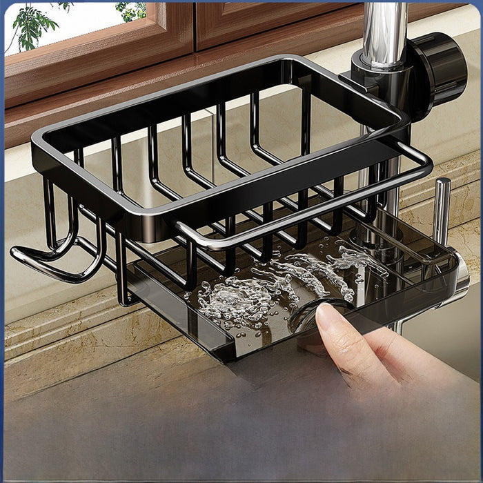 Kitchen Sink Organizer with Drain Tray