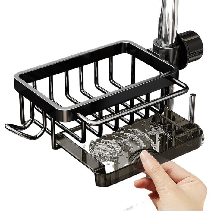 Kitchen Sink Organizer with Drain Tray