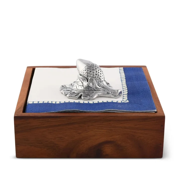 Large Aluminum Acorn Napkin Weight