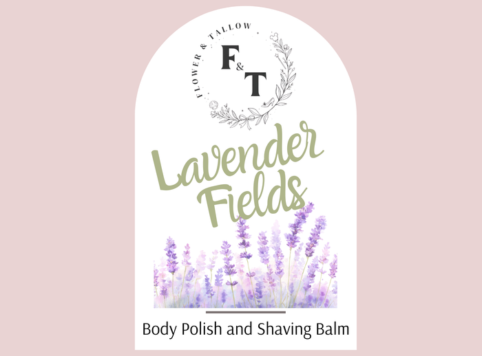 Lavender Fields Foaming Body Polish & Shaving Balm | 8.5 oz