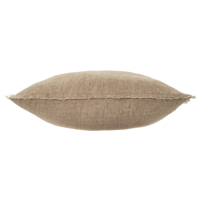 Layna Linen Pillow | Almond