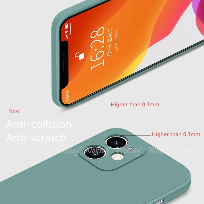 Liquid Silicone TPU Protective Case for Smartphones - Ultimate Protection & Sleek Design | CTTHBIZ Store