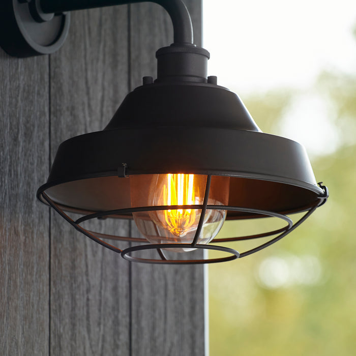 Lloyd Black Outdoor Wall Light - IP44 — product detail