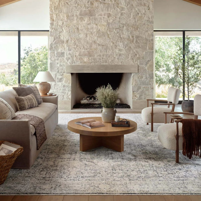 Loloi Alie Rug | Charcoal/Dove
