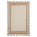 Loloi Scottie Rug | Ivory/Rust