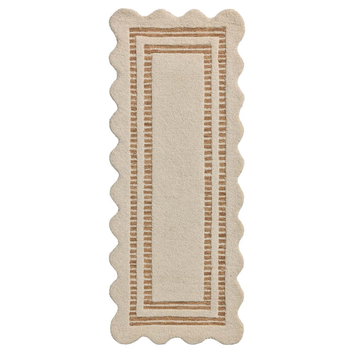 Loloi Scottie Rug | Ivory/Rust