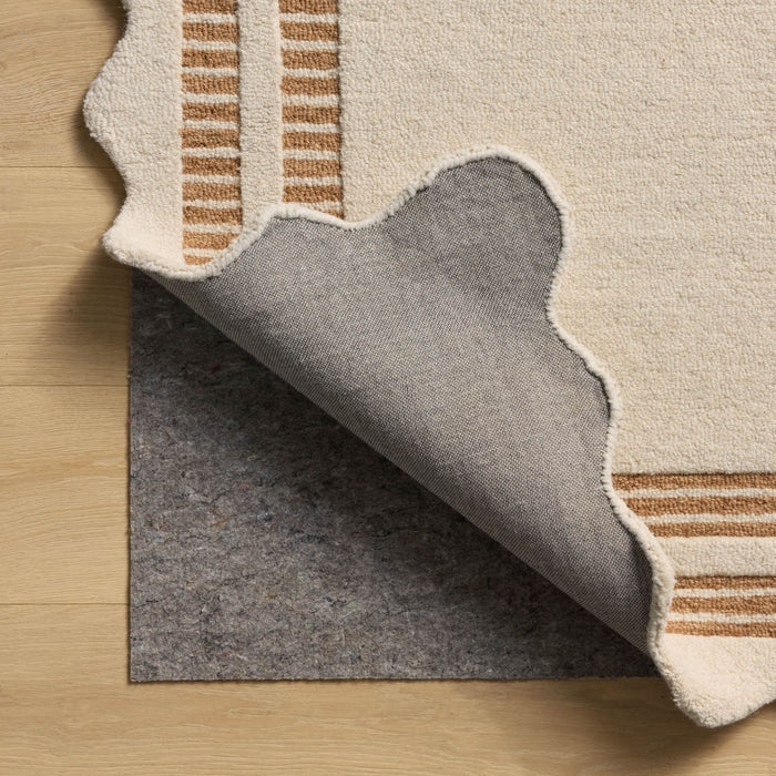 Loloi Scottie Rug | Ivory/Rust