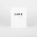 Love You The Most Card