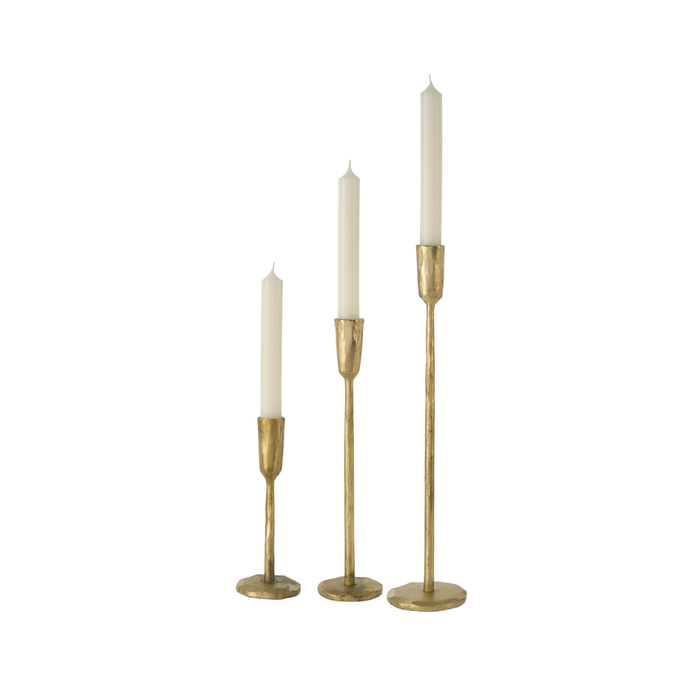 Luna Candlestick | Gold