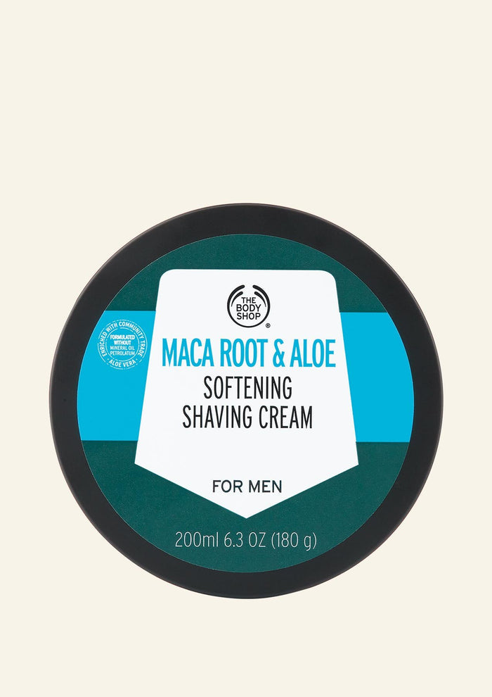 Maca Root & Aloe Softening Shaving Cream  For Men
