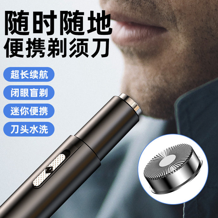 Manufacturer's New Electric Nose Hair Trimmer for Men and Women,  Two-In-One Portable Hair Removal Device