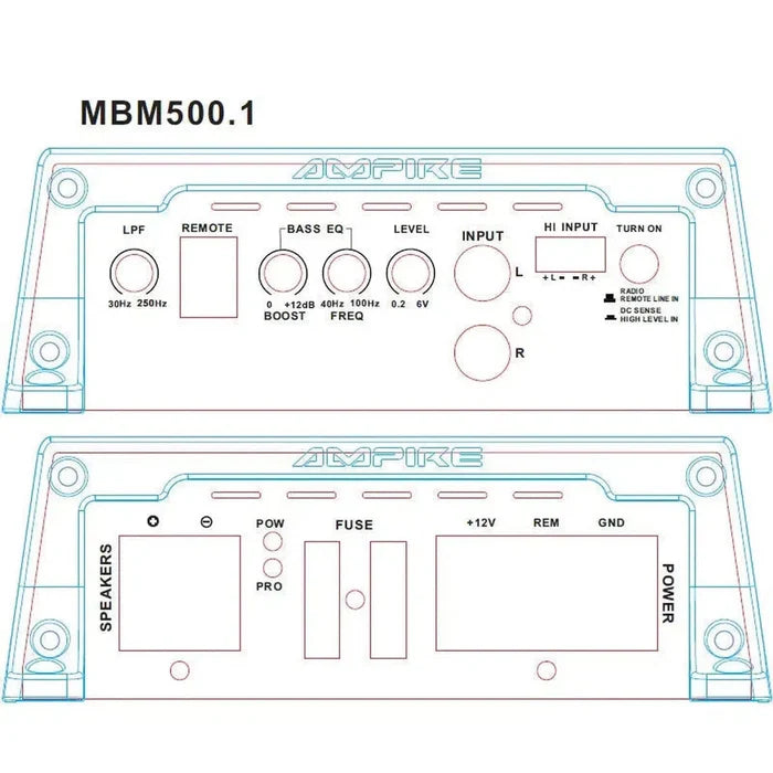 Ampire-MBM500.1-4G-1-Kanal Verstärker-masori-kaufen