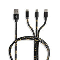 Meriton Suites 3 in 1 USB Charging Cable Cord by Shop Meriton Suites. Shop Meriton Suites