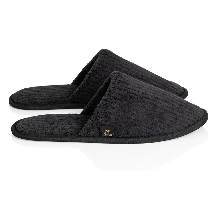 Meriton Suites Luxe Slippers Black by Shop Meriton Suites. Shop Meriton Suites