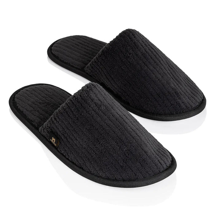 Meriton Suites Luxe Slippers Black by Shop Meriton Suites. Shop Meriton Suites