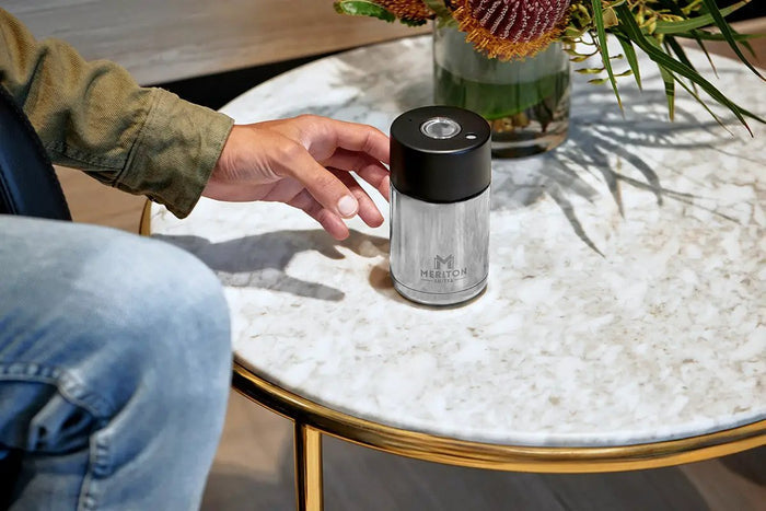 Meriton Suites Reusable Cup 355ml Chrome by Frank Green. Shop Meriton Suites