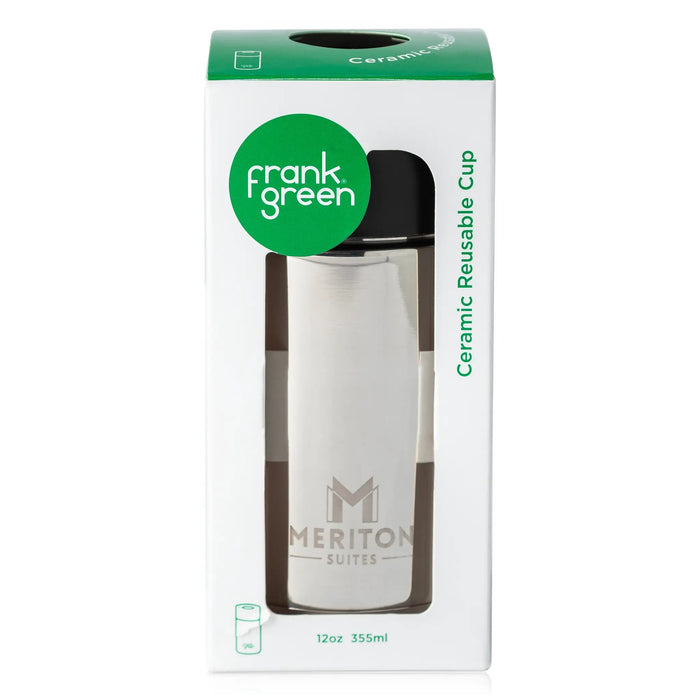 Meriton Suites Reusable Cup 355ml Chrome by Frank Green. Shop Meriton Suites