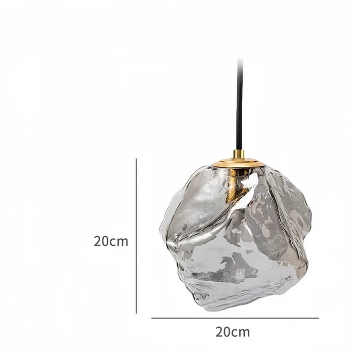 Metal + Glass Pendant Light — product view 7