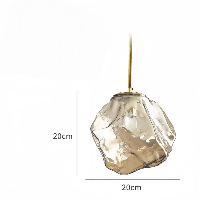 Metal + Glass Pendant Light — product view 8