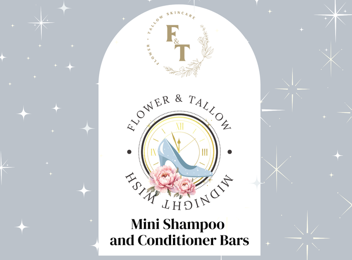 Midnight Wish -  (Travel Size - 1.0 oz Shampoo and Conditioner Bars)