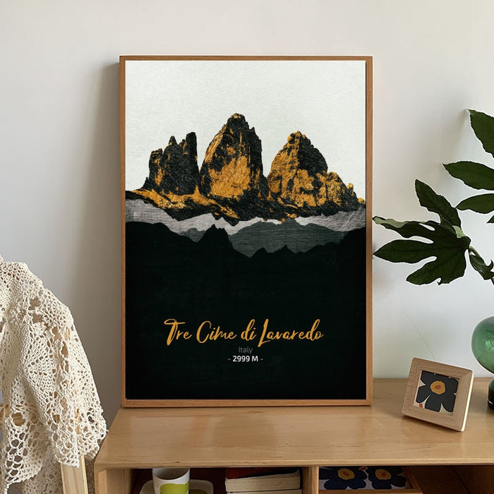 Minimalist Abstract Wall Print – 2999M, 30x42cm