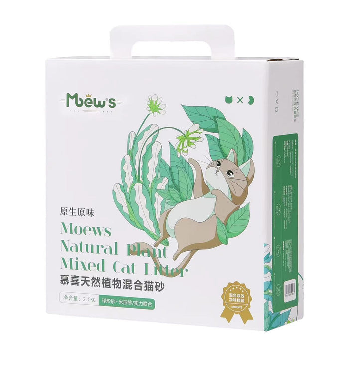 Moews Natural Mixed Tofu Litter 6L/2.5kg