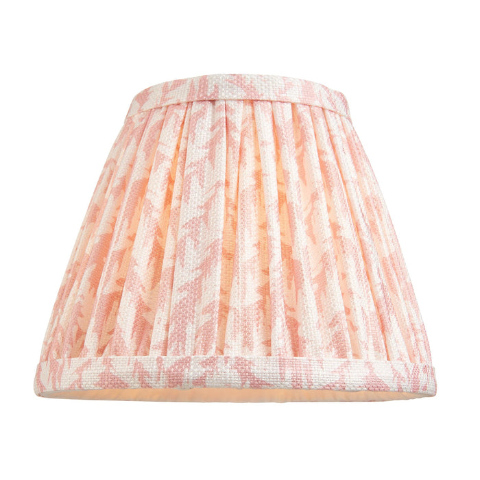 Morton Rechargeable Table Lamp & Leaf 16cm Peachy Keen Shade — lifestyle setting