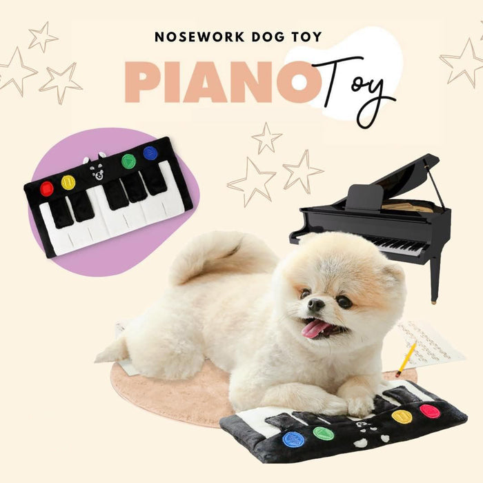MyFluffy Piano Kuma Snuffle Toy