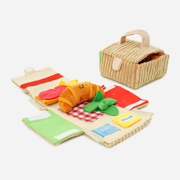 MyFluffy Picnic Basket Snuffle Toy Set