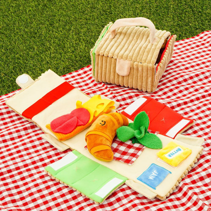 MyFluffy Picnic Basket Snuffle Toy Set