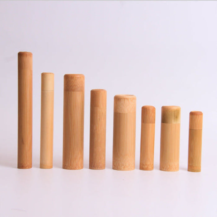 Natural Bamboo Tea Canister – 10CM