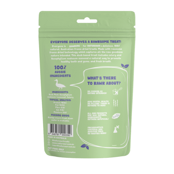 Naturawr Dental Duck for Dogs 50g
