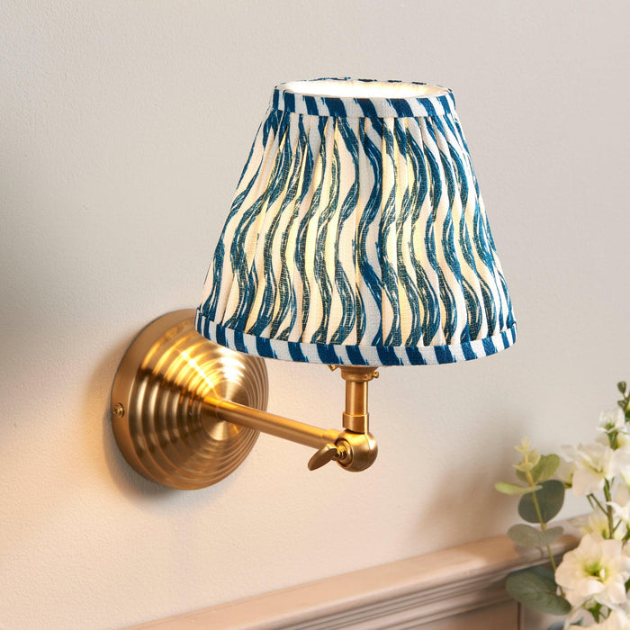 Obelisk Brass Wall Light Wing & 16cm Shade — alternate view