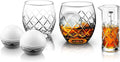 On The RockGlass 5 Piece Whiskey Set