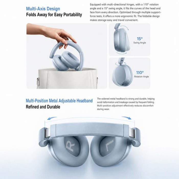 Original Xiaomi REDMI Over-Ear Wireless Bluetooth Headphones – Noise Reduction