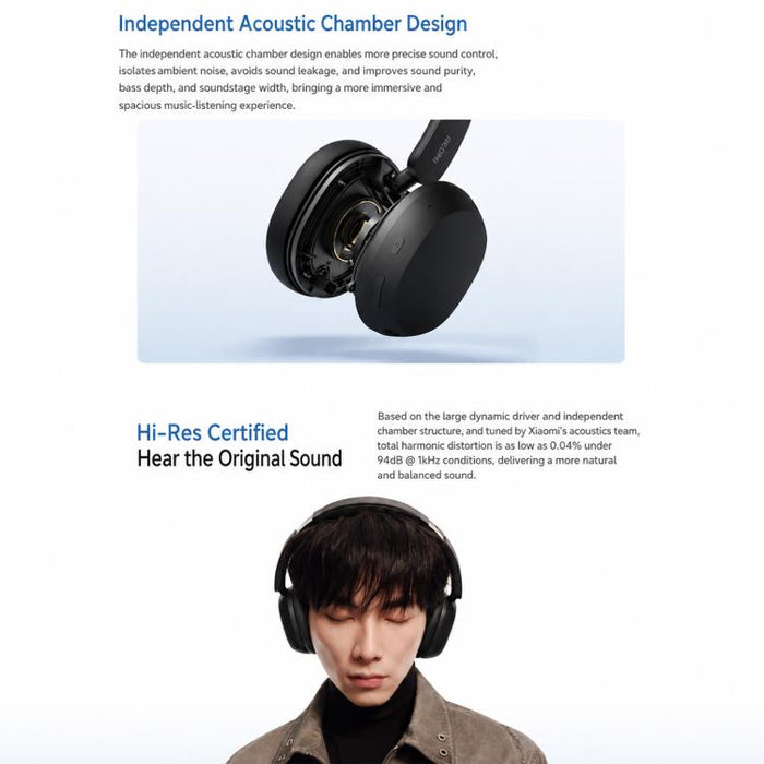 Original Xiaomi REDMI Over-Ear Wireless Bluetooth Headphones – Noise Reduction