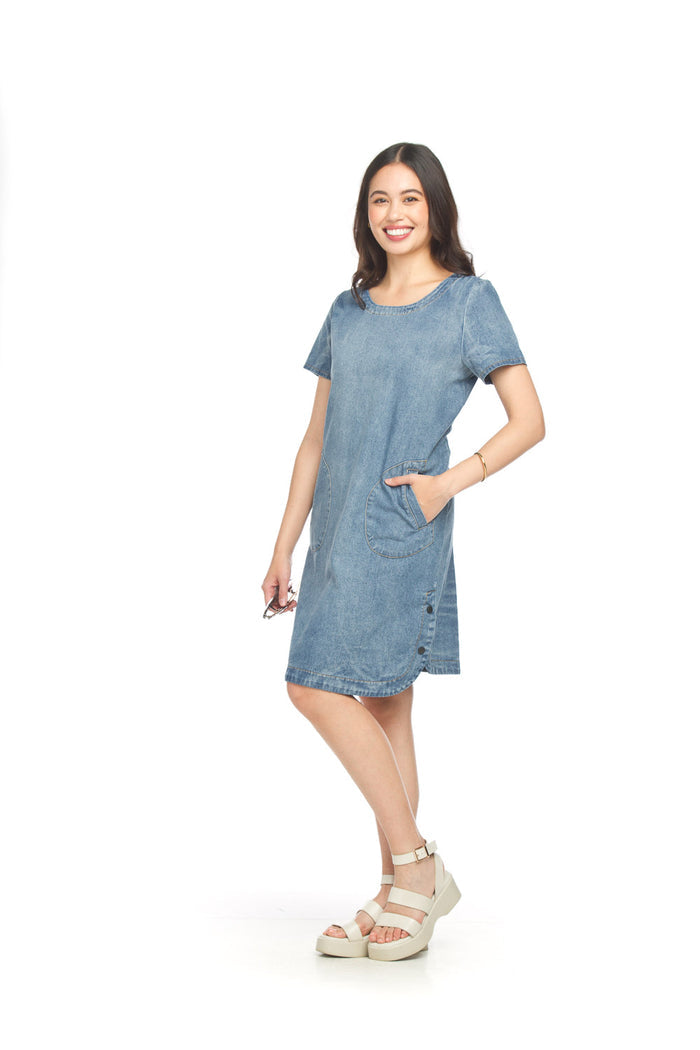 Papillon Denim Dress