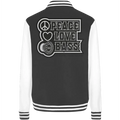 DD Audio-Peace love bass College Jacket-Jacken und Zipper-masori-kaufen