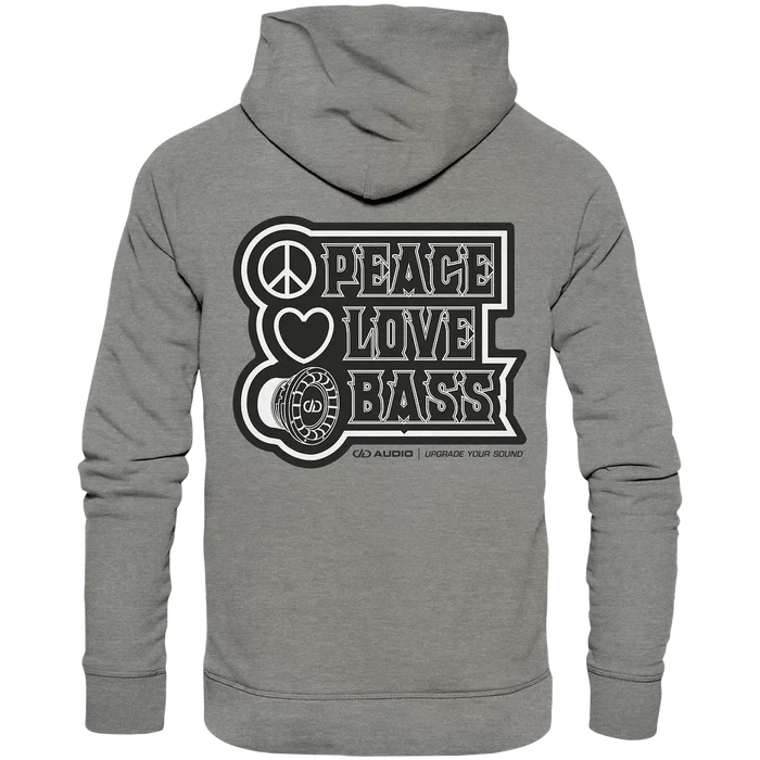 DD Audio-Peace love bass Hoodie-Hoodie-masori-kaufen