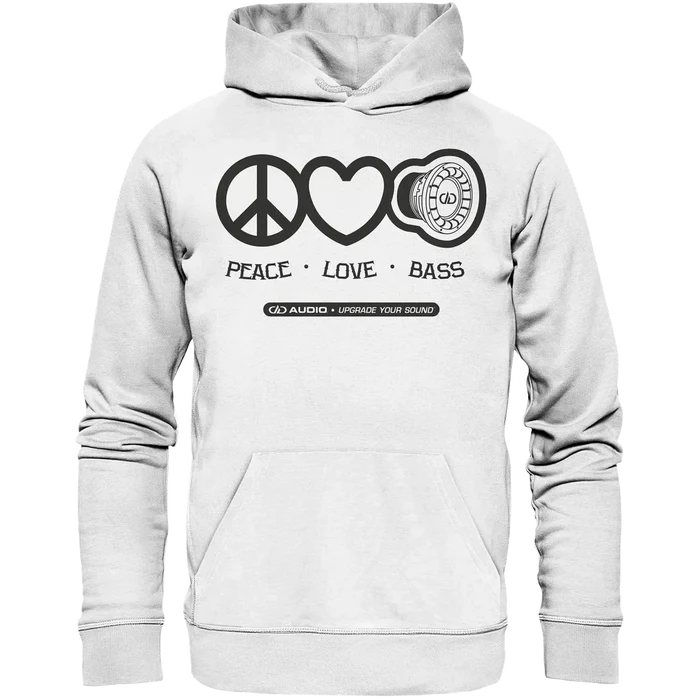 DD Audio-Peace love bass Hoodie-Hoodie-masori-kaufen