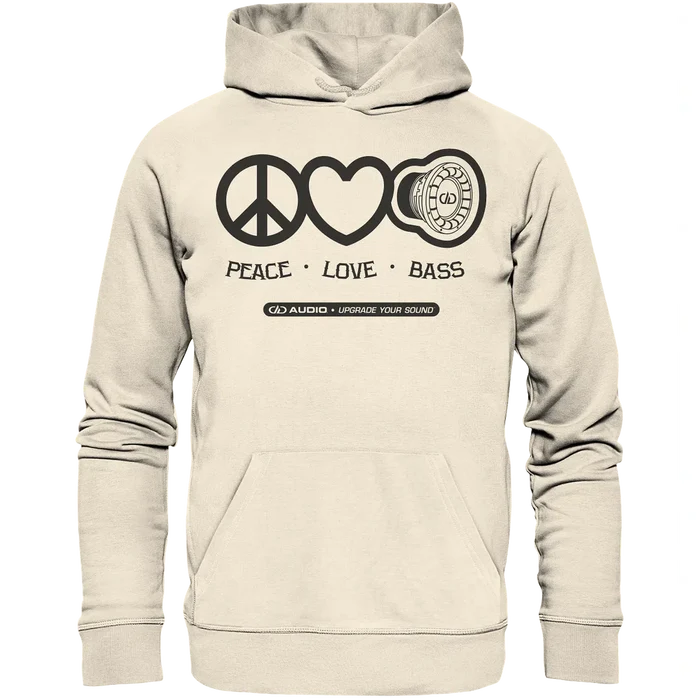 DD Audio-Peace love bass Hoodie-Hoodie-masori-kaufen
