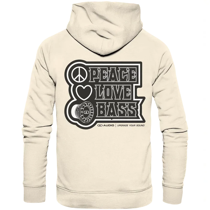 DD Audio-Peace love bass Hoodie-Hoodie-masori-kaufen