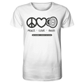 DD Audio-Peace love bass Shirt-T-Shirt-masori-kaufen