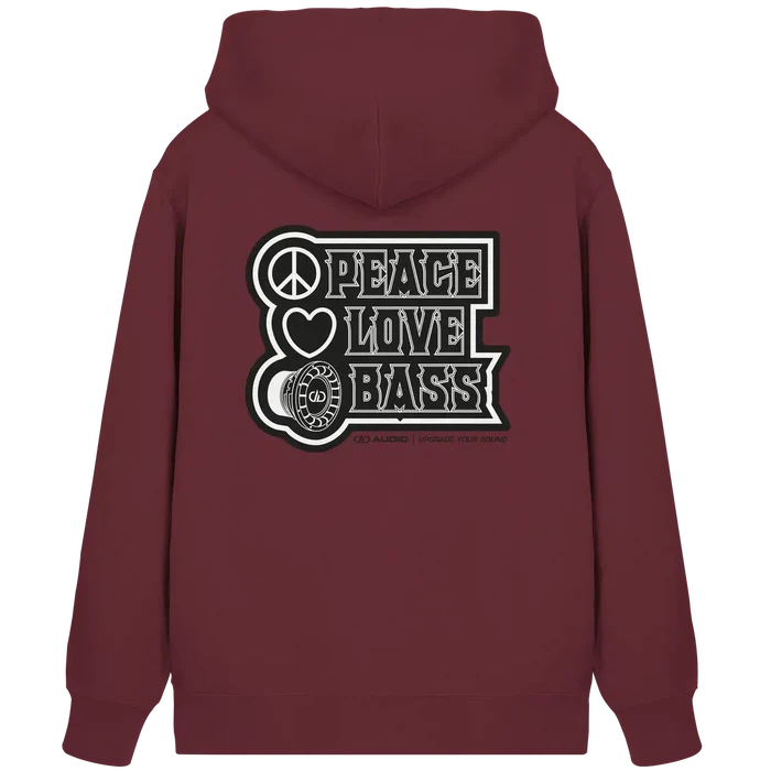 DD Audio-Peace love bass Zipper-Jacken und Zipper-masori-kaufen