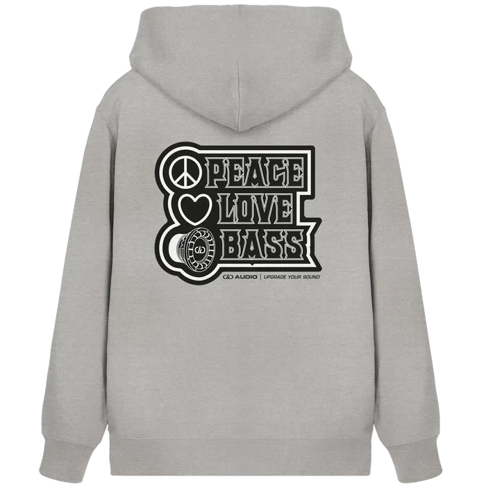 DD Audio-Peace love bass Zipper-Jacken und Zipper-masori-kaufen