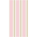 Pink and Gold awning stripped napkin