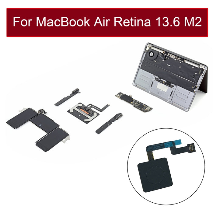 Power Touch ID Flex Cable MacBook Air M2 13.6" (2022) - Model A2681